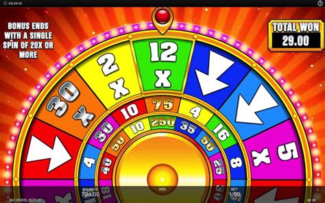 Play Big Wheel Bonus Slot