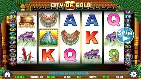 Play City Of Gold 2 Slot