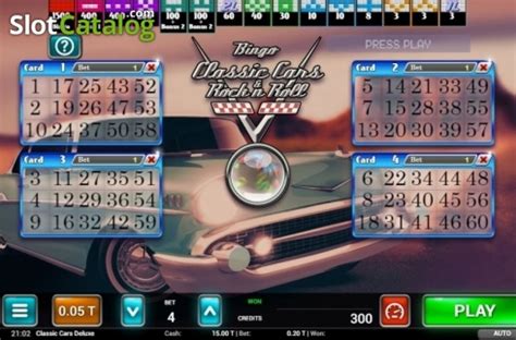 Play Classic Cars Bingo Slot