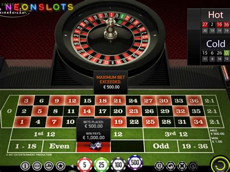 Play European Roulette Netent Slot