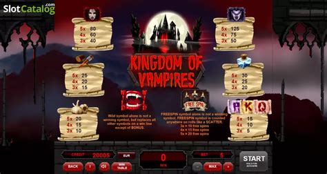 Play Kingdom Of Vampires Slot