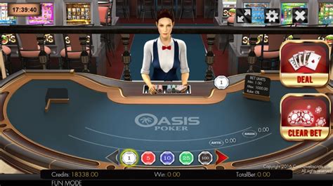 Play Oasis Poker 3d Dealer Slot