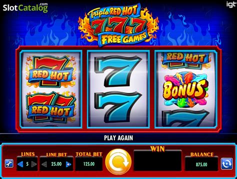 Play Red Hot Sevens Slot