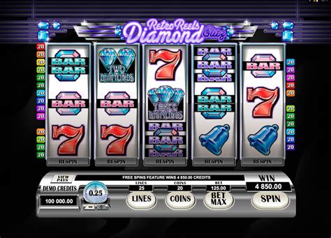 Play Retro Reels Diamond Glitz Slot