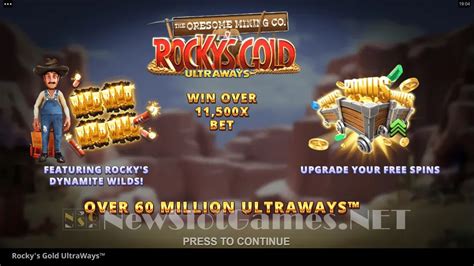 Play Rockys Gold Ultraways Slot