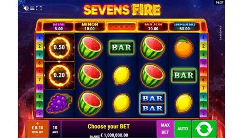 Play Sevens Fire Slot