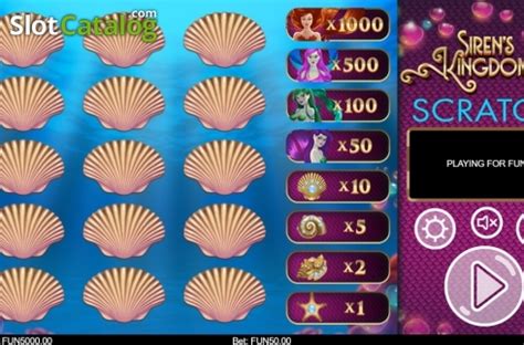 Play Siren S Kingdom Scratch Slot