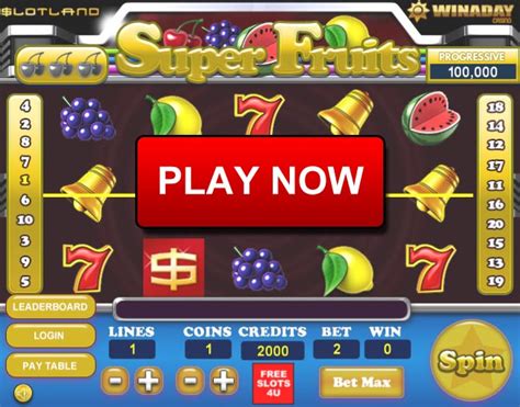 Play Super Fruits Slot