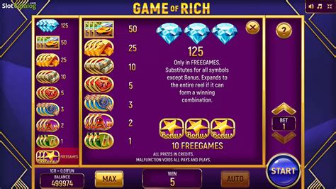 Play The Rich Game Pull Tabs Slot