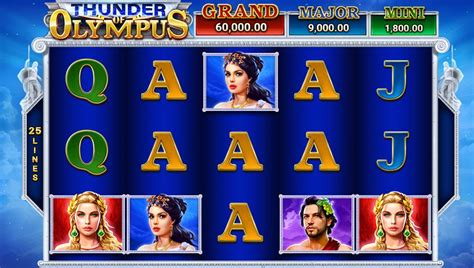 Play Thunder Of Olympus Hold And Win Slot