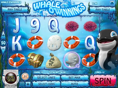 Play Whale O Winnings Slot