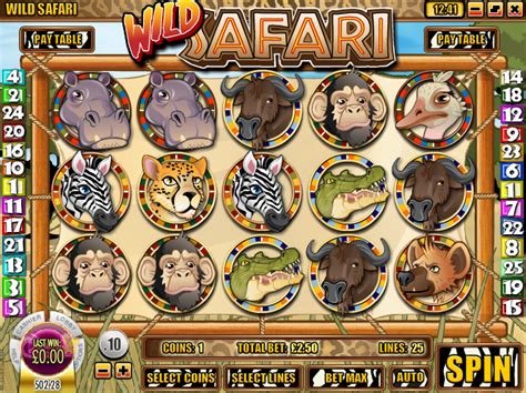 Play Wild Wild Safari Slot