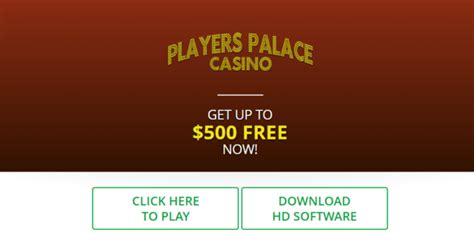 Players Palace Casino Login