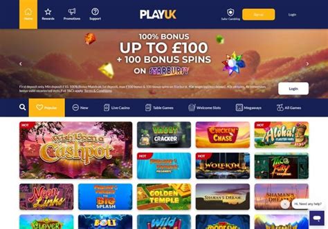 Playuk Casino Bonus