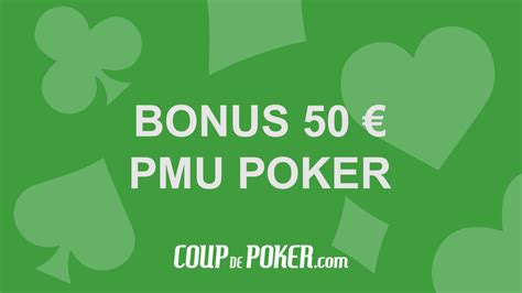 Pmu Bonus De Poker Premier Deposito