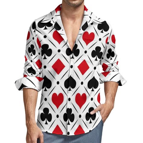 Poker Camisa De Polo De Mens