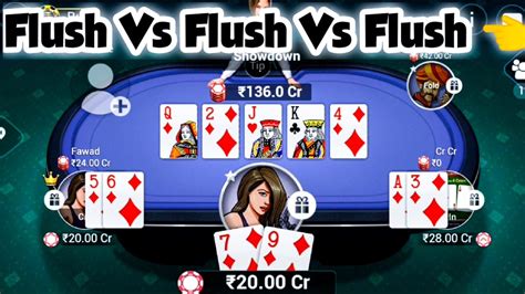 Poker Flush Flush Vs