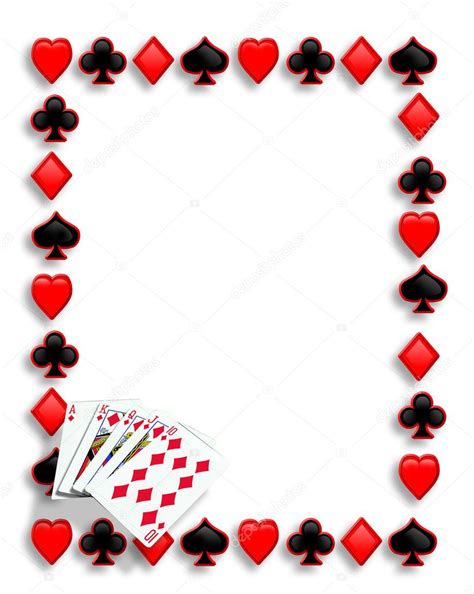 Poker Gratis Fronteira Clip Art