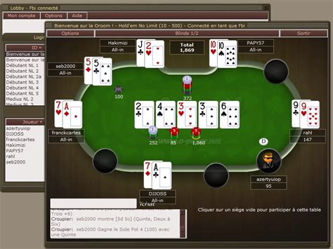 Poker Gratuit Sans Inscricao Sans Telechargement