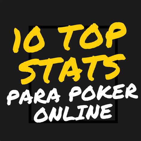 Poker Online Estatisticas Das Receitas