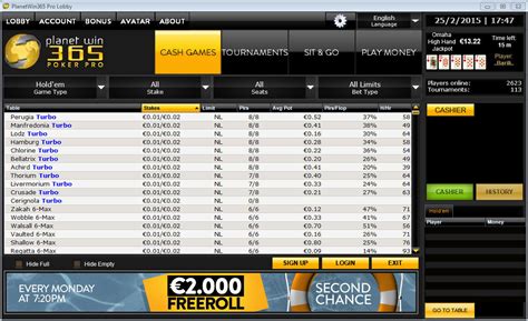 Poker Pro Planetwin365 Movel