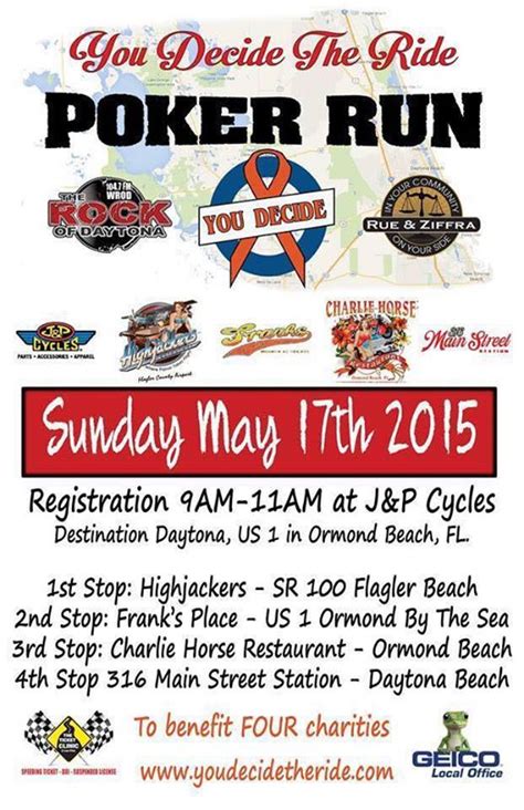 Poker Run Daytona Beach