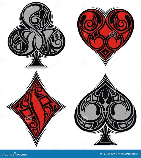 Poker Simbolos Illustrator