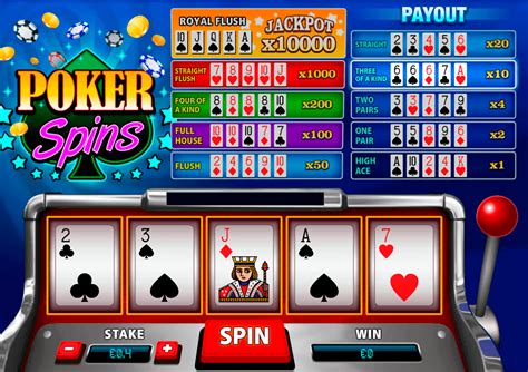 Poker Slot Slot Gratis