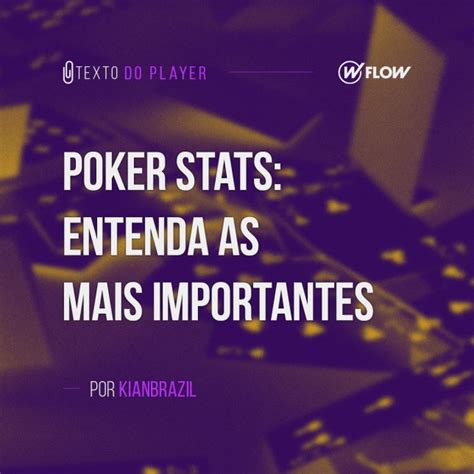 Poker Stats Voce Deve Saber