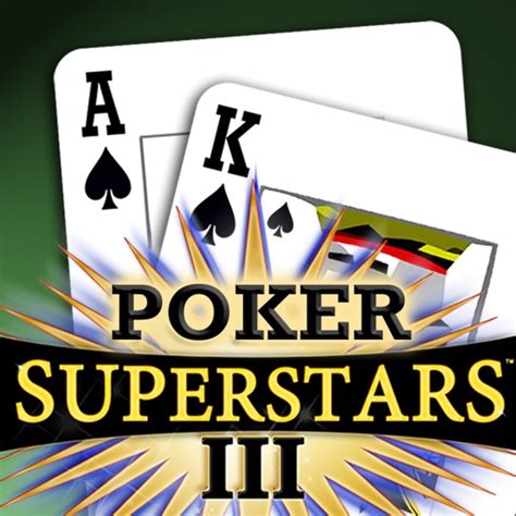 Poker Superstars Iii Serie