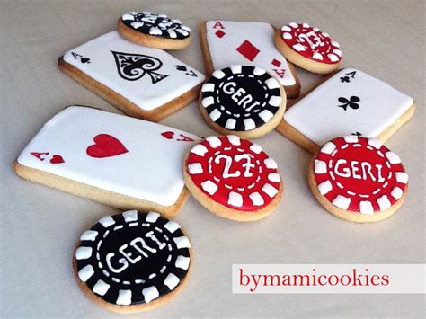 Poker Tematico Personalizado Cookies