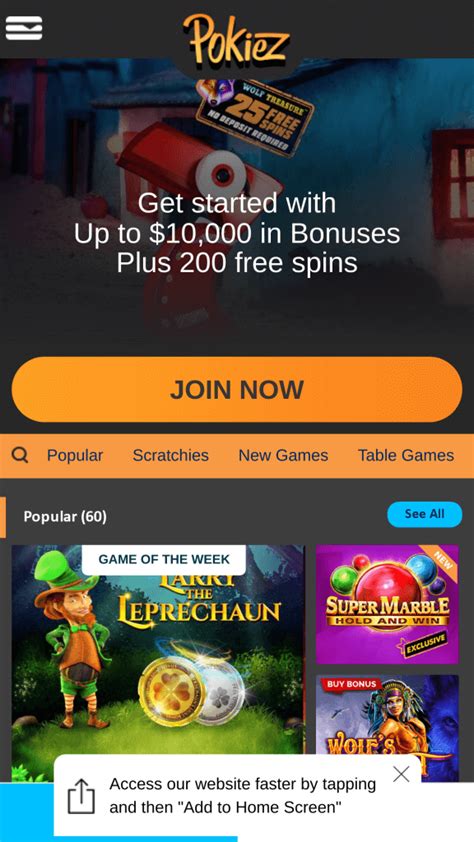 Pokiez Casino Download