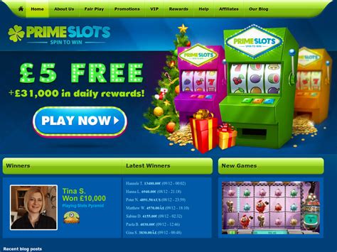 Prime Slots Mobile Site