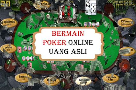 Principal Do Poker Online Pake Uang Asli