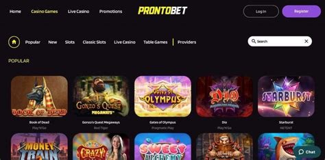 Prontobet Casino Bonus