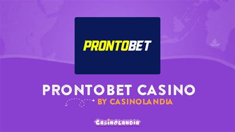 Prontobet Casino Download