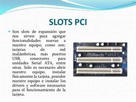 Que Es Un Slot Pt Computacion