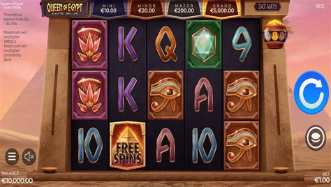 Queen Of Egypt Exotic Wilds Slot Gratis