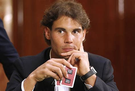 Rafael Nadal Poker Face