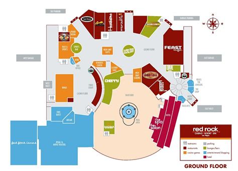 Red Rock Casino Resort Mapa