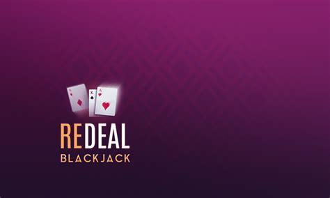 Redeal Blackjack Betano