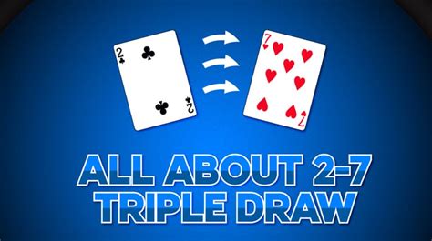 Regle Poker 2 7 Triple Draw