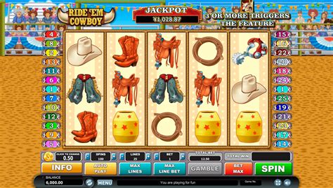 Ride Em Cowboy Slot - Play Online