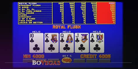 Royal Flush Party Video Poker Netbet