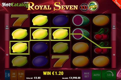 Royal Seven Xxl Double Rush Slot - Play Online