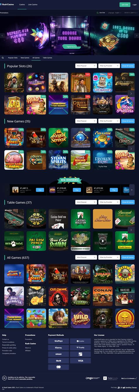 Rush Casino Aplicacao