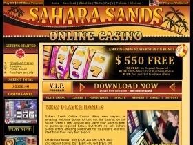 Sahara Sands Casino Online