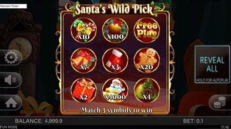 Santa S Wild Pick Betano