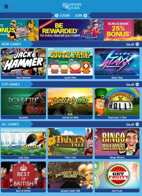 Sapphire Rooms Casino Apk