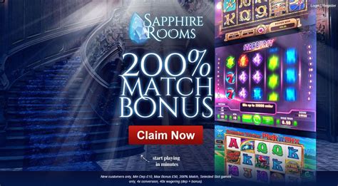 Sapphire Rooms Casino Codigo Promocional